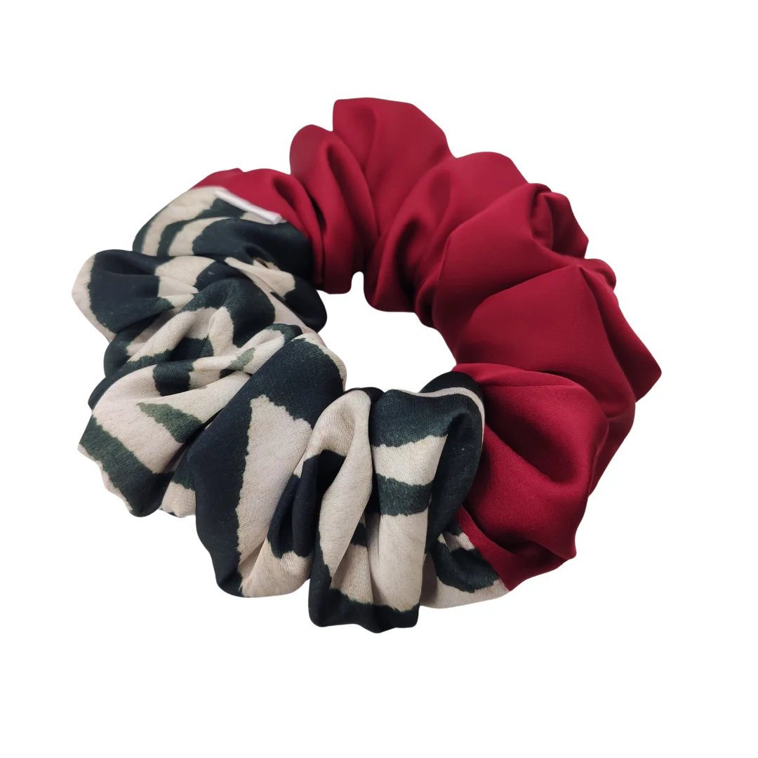 Scrunchie Classy Crimson Mega