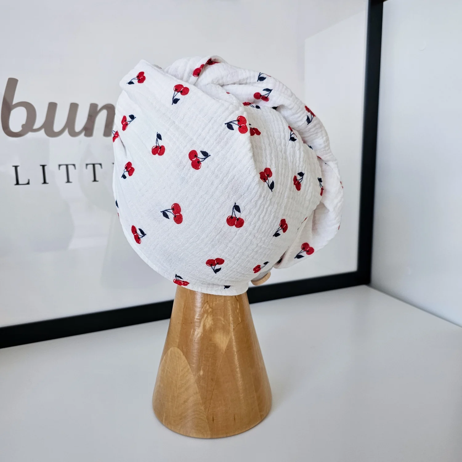 Turban do włosów Sweet Cherries