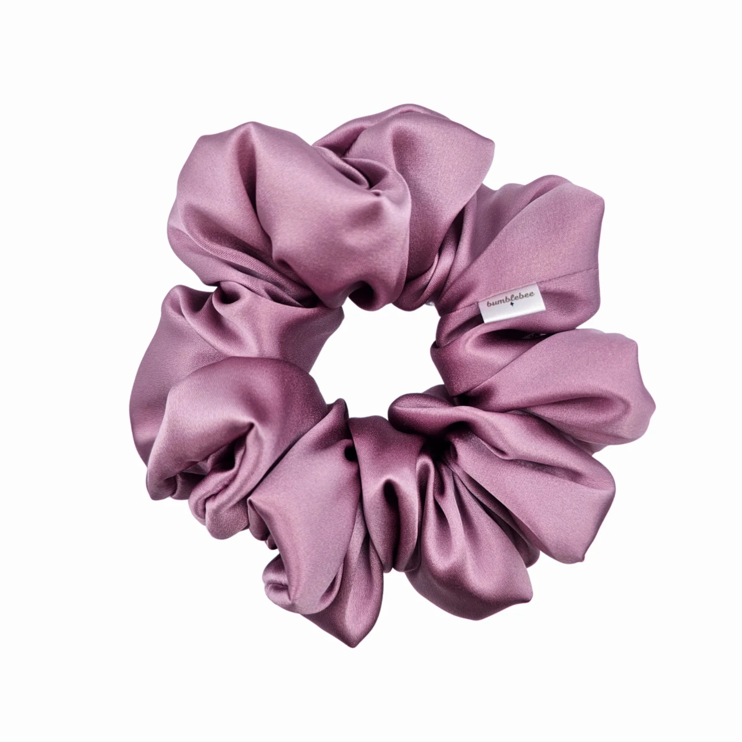 Scrunchie Dusty Pink Mega JEDWAB