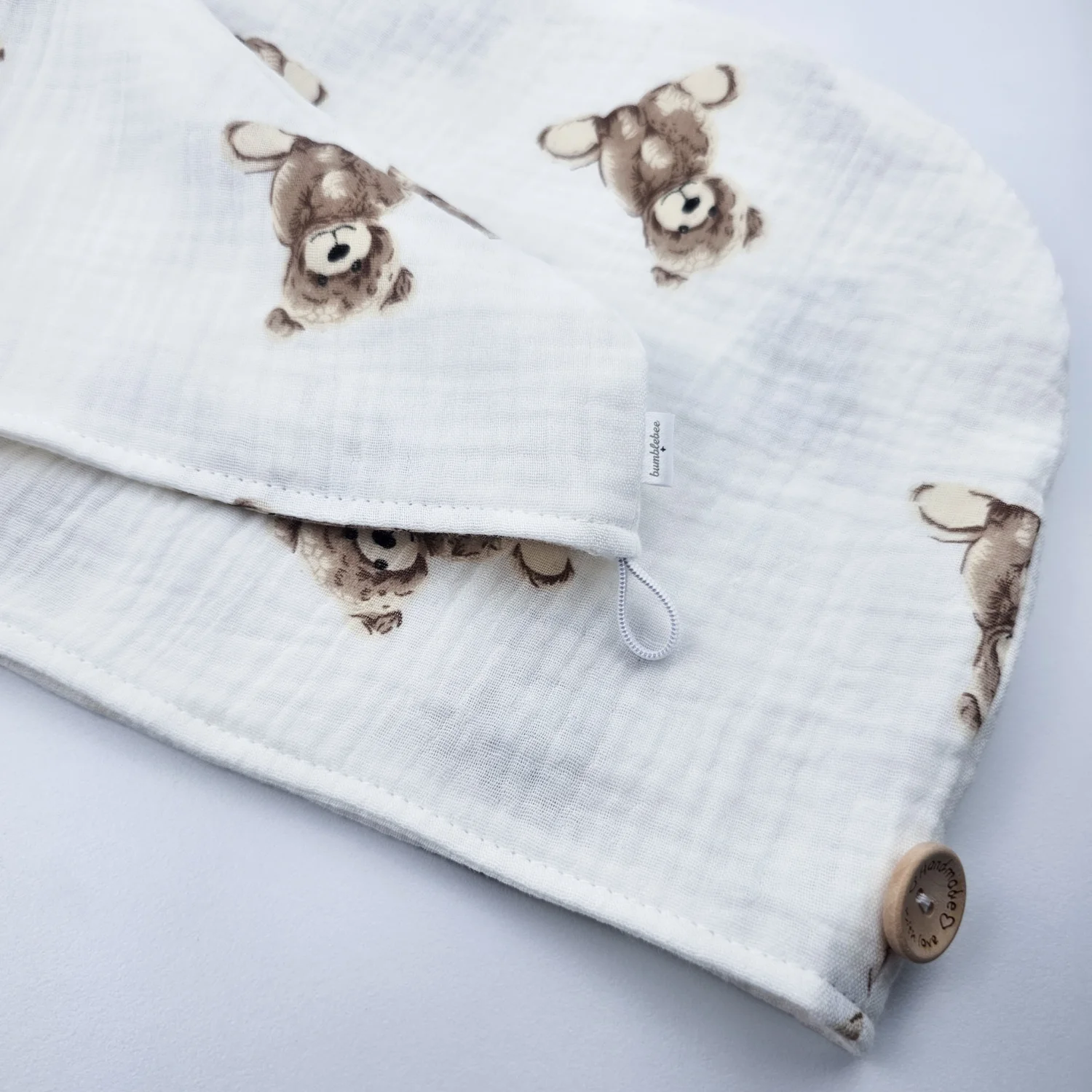 Turban do włosów Teddy Bear