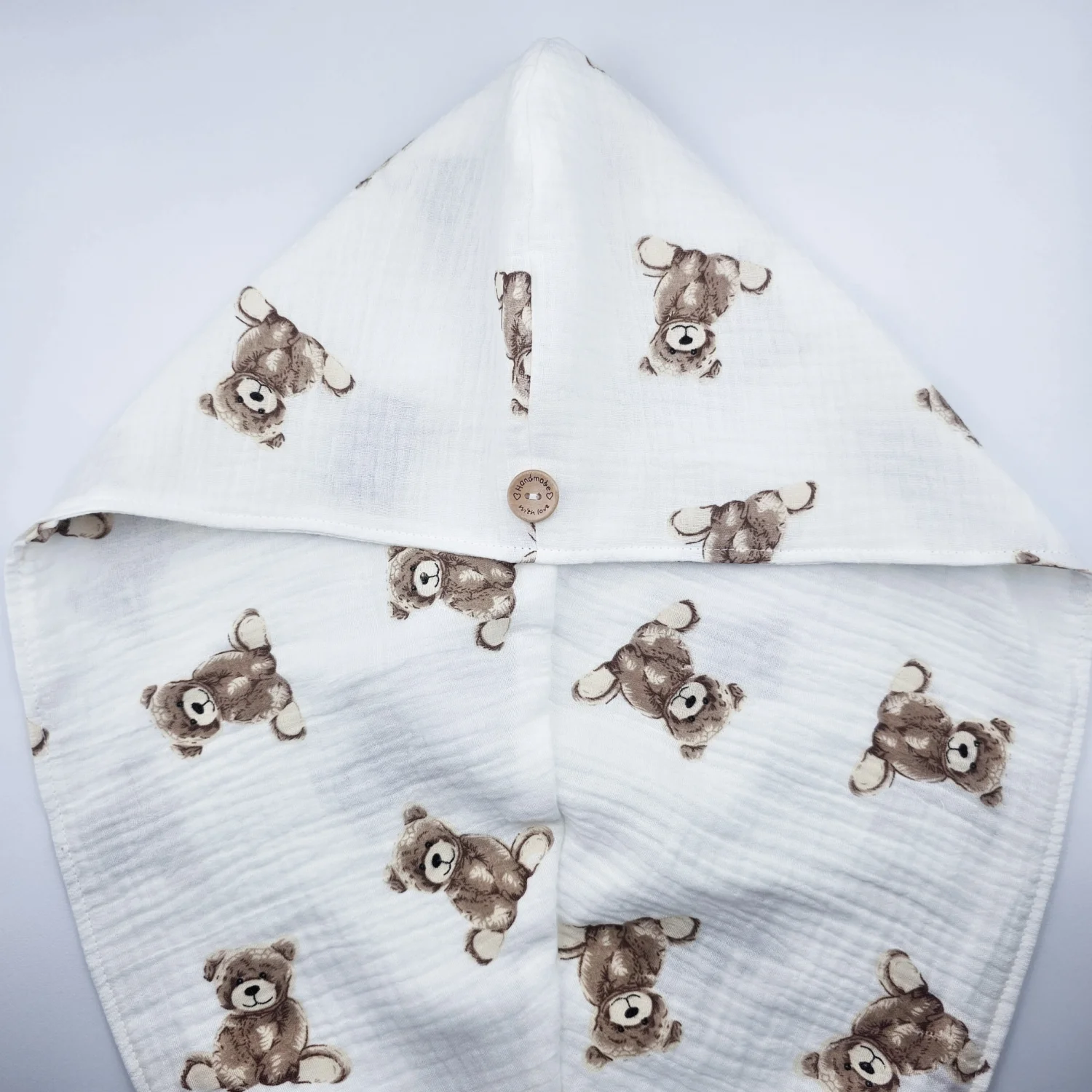 Turban do włosów Teddy Bear