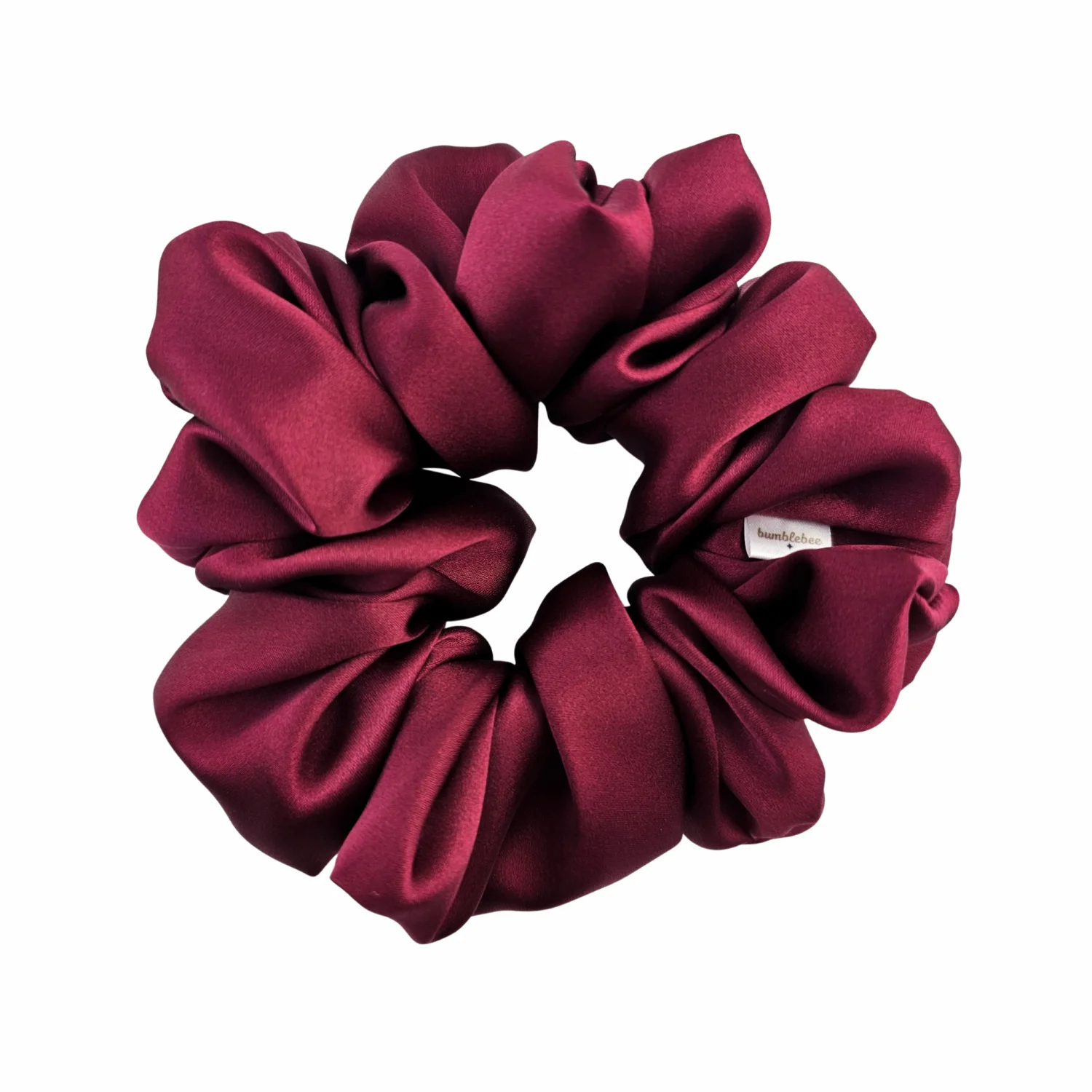 Scrunchie Vintage Wine Mega JEDWAB