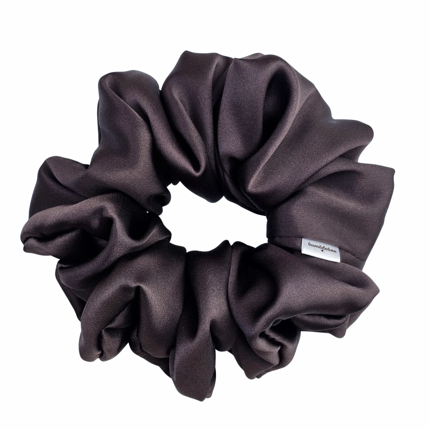 Scrunchie Morning Espresso Mega JEDWAB