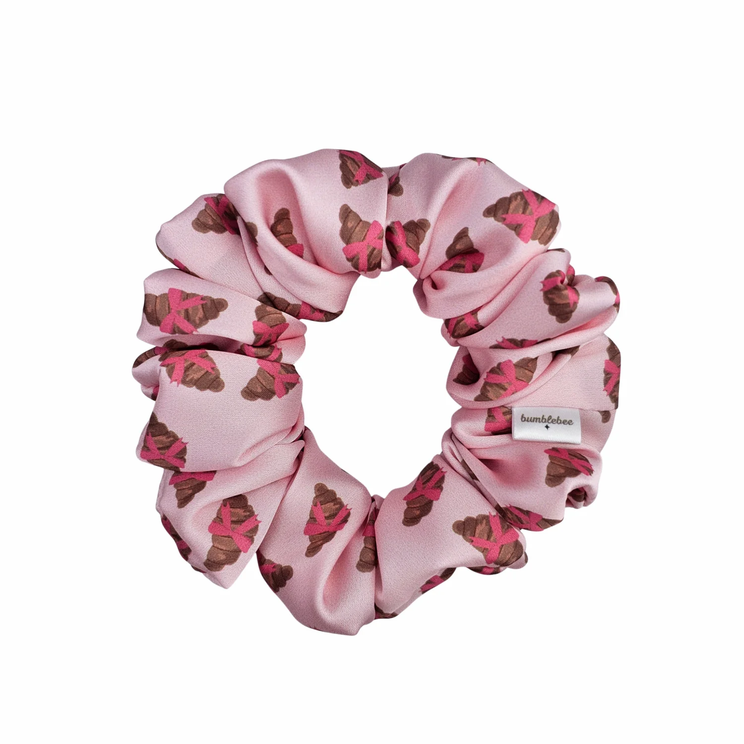 Scrunchie Rosy Croissant Big
