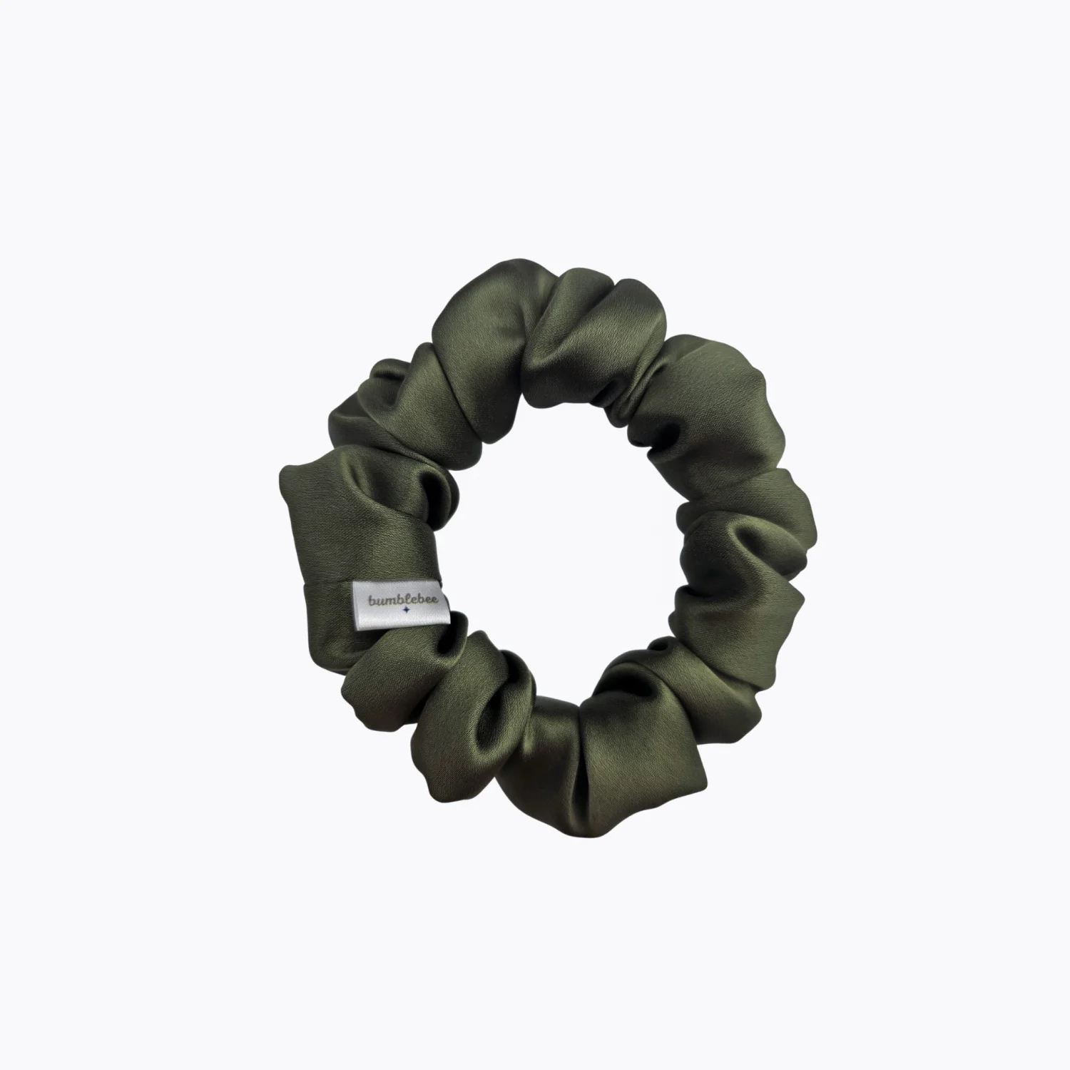 Scrunchie Olive Standard JEDWAB