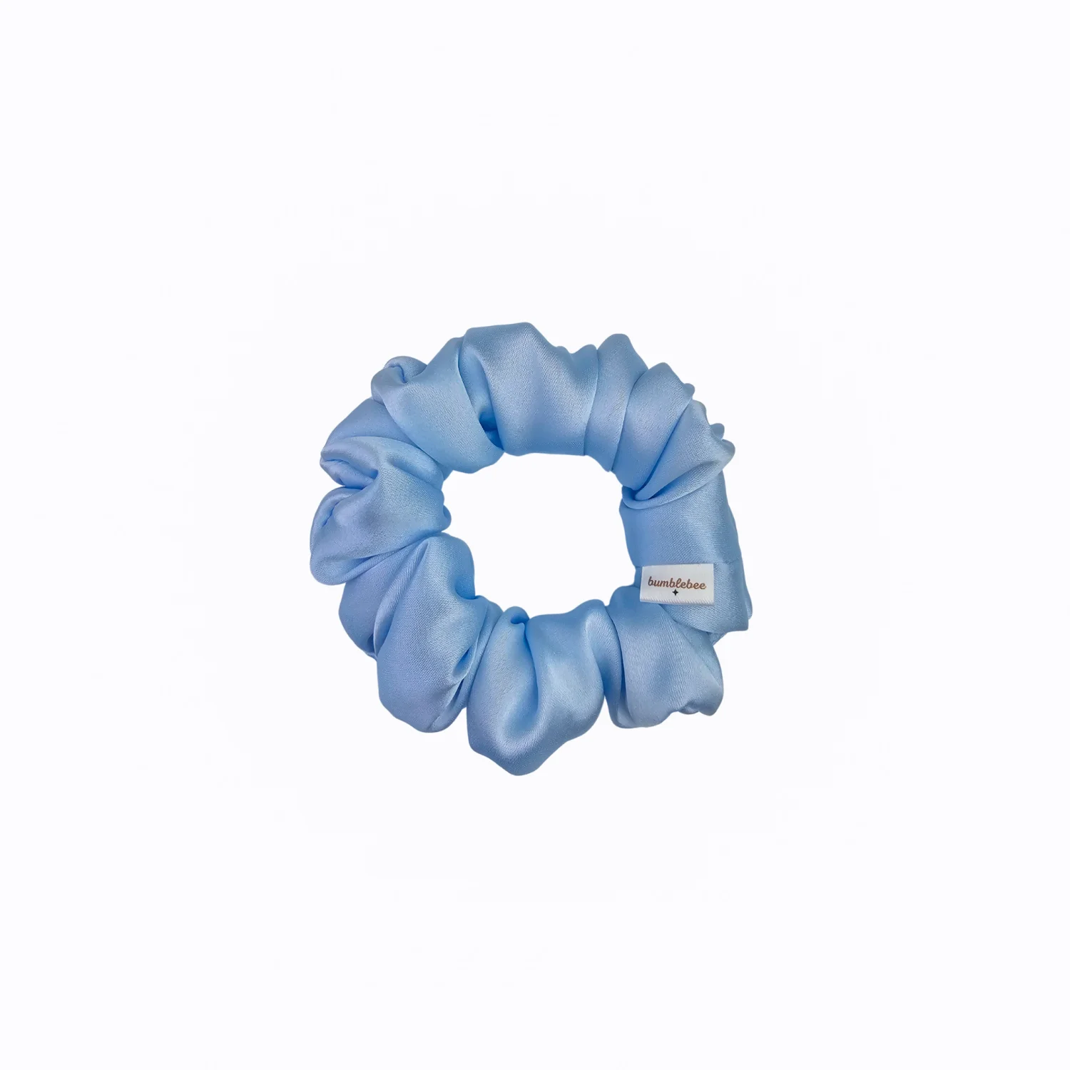 Scrunchie Sky Blue JEDWAB