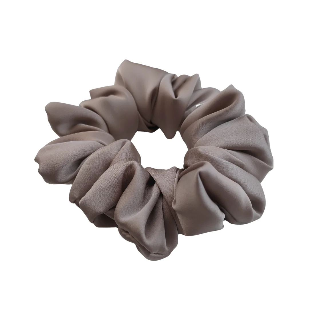 Scrunchie Taupe Mega