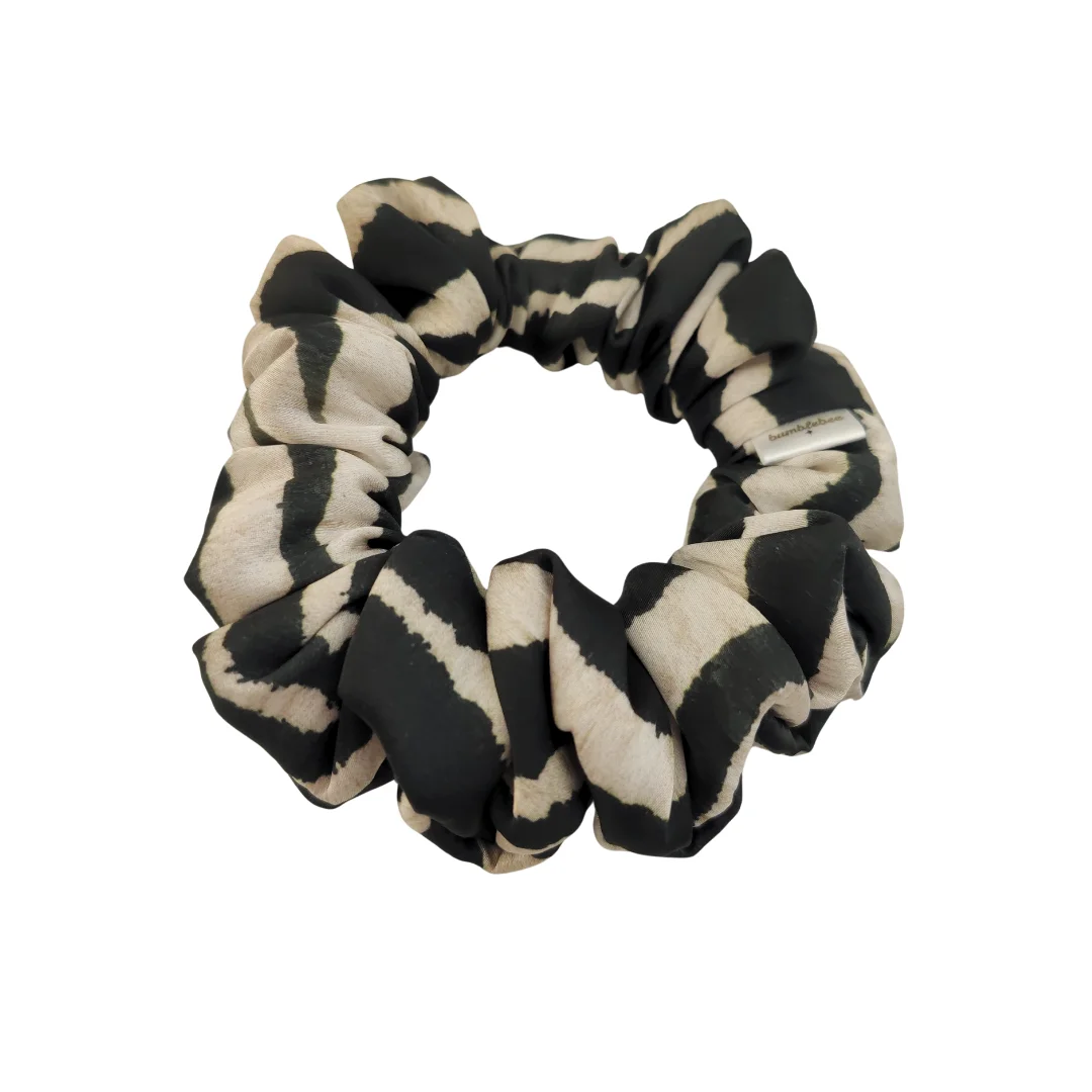 Scrunchie Savage Zebra Big